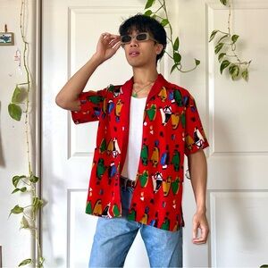 Vintage 80’s Abatract Shirt